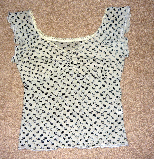 Letní top- béžový